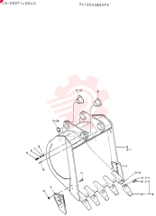 BUCKET   ASSY,1.6M3
