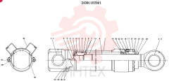 CYLINDER 2438U1029F1