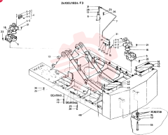 FRAME ASSY, UPP 24100J1834F3