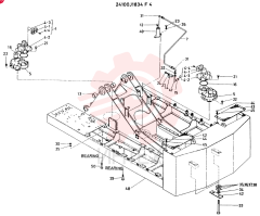 FRAME ASSY. UPP CONSISTS OF REF. 4 TO 50