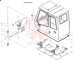 INSTAL, CAB, CONSISTS OF REF 2 TO