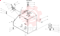 TANK ASSY, FUEL CONSISTS OF REF. 1 TO 35