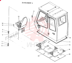 INSTAL, CAB, CONSISTS OF REF 2 TO 25