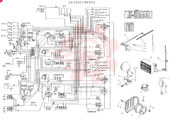 INSTAL. ELEC WIRE INCL. REF. 1 TO 17