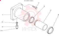 CYLINDER ASSY, CONSISTS OF REF 1 TO 7