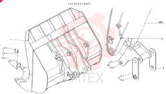 BUCKET ASSY, CONSISTS OF REF 1 TO 5