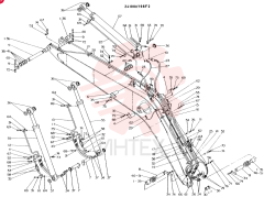 BOOM ASSY , CONSISTS OF REF 1 TO 80