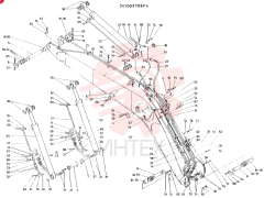 BOOM ASSY, CONSISTS OF REF 4 TO 81