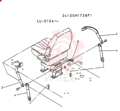 BELT ASSY, SEAT (FOR AMERICA, ALASKA) 24100N1738F1