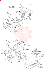 BUCKET ASSY,ROCK 24100X624F2