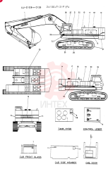 Схема (K935) - EXCAVATOR SUPPLEMENT ASN LU00154 (1/76-12/03) 24100J7121F1