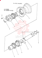 ROLLER ASSY 24100J1848F8