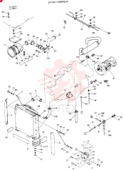 POWER-PLANT (FOR SILENT TYPE)  YS0201-, Serial Range: -YS0279