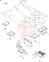 COVER ASSY,UNDER (FOR SILENT TYPE) 24100J10510F4