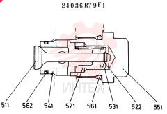 CHECK VALVE,ANTI 24836R79F1