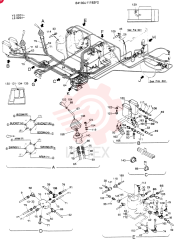 Схема (SK400) - MARK II EXCAVATOR ASN LS0351 (1/93-12/01) 24100J11192F2 (1)