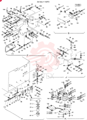 Схема (SK400) - MARK II EXCAVATOR ASN LS0351 (1/93-12/01) 24100J11192F2 (2)