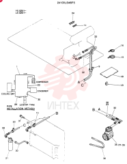 Схема (SK400) - MARK II EXCAVATOR ASN LS0351 (1/93-12/01) 24100U346F5