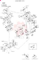ARM ASSY, SHORT (8 FT-10 INCH) 24100J11596F2