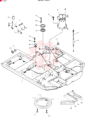Схема (SK60) - EXCAVATOR ASN LE11001 (1/91-12/03) 24100J11979F1