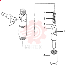 NOZZLE HOLDER VI8941222632