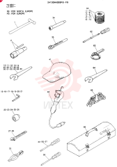 TOOL ASSY (FOR NORTH EUROPE) 24100N4265F8