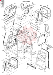 Схема (SK60) - EXCAVATOR ASN LE11001 (1/91-12/03) 24100J11965F5 (2)