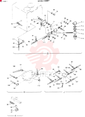 Схема (SK60) - EXCAVATOR ASN LE11001 (1/91-12/03) 24100J13388F1 (2)