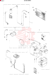 Схема (SK60) - EXCAVATOR ASN LE11001 (1/91-12/03) 24100U1263F2