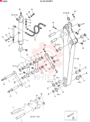ARM ASSY. 1.73M 24100J13158F3