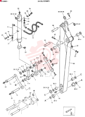 ARM ASSY. 2. 15M 24100J13159F3