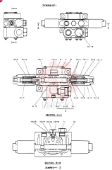 VALVE ASSY, CONTROL  CONSISTS OF THE FOLLOWING PARTS 2436R810P1