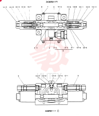 VALVE ASSY,CONTROL CONSISTS OF THE FOLLOWING PARTS 2436R811F1