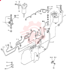 NOZZLE ASM .; INJ . SEE FIGURE 08-21
