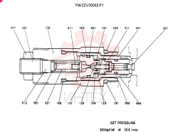 CONTROL VALVE YW22V00002F1