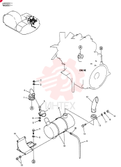 MUFFLER ASSY YW12P00002F1
