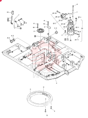 FRAME ASSY, UPP 24100J11636F2