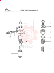 HOLDER ASM.; NOZZLE VI8944712380