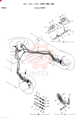 HYDR LINES, LOWER 24100J12188F1