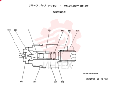 VALVE 2436R913F1