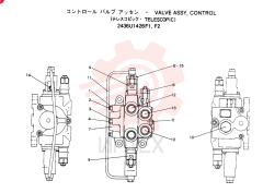 VALVE ASSY, CONTROL, Remarks: CONSIST OF THE FOLLOWING PARTS 2436U1426F1