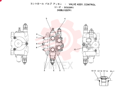 HYDRAULIC VALVE 2436U1237F1