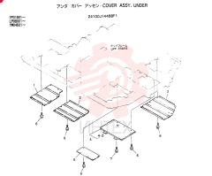 COVER ASSY, UNDER 24100J14488F1