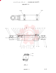 Схема (SK100) - MARK III EXCAVATOR ASN YW04601 (1/91-12/95) 2438U1097F1