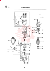 STARTING MOTOR VI8970298630