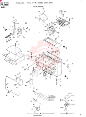 PANEL ASSY, INST 24100J15208F3 (3)