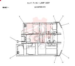 LAMP ASSY 24100P3614F2