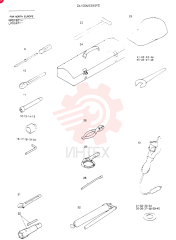 Схема (SK120) - MARK III EXCAVATOR ASN LP05201 (1/91-12/95) 24100N5355F2