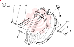 HOUSING, FLY WHEEL VI9113416332