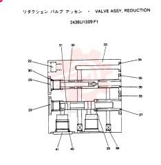 HYDRAULIC VALVE 2436U1309F1